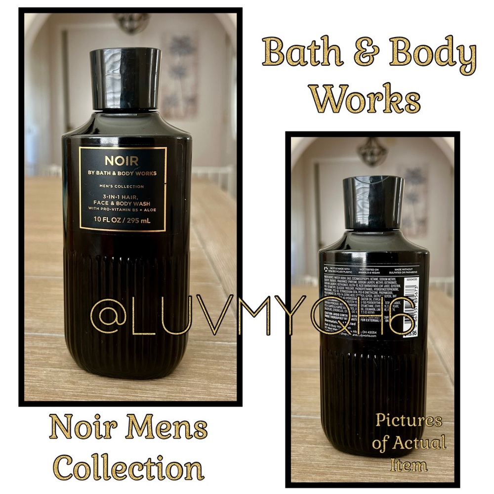Bath & Body Works Noir Mens Collection